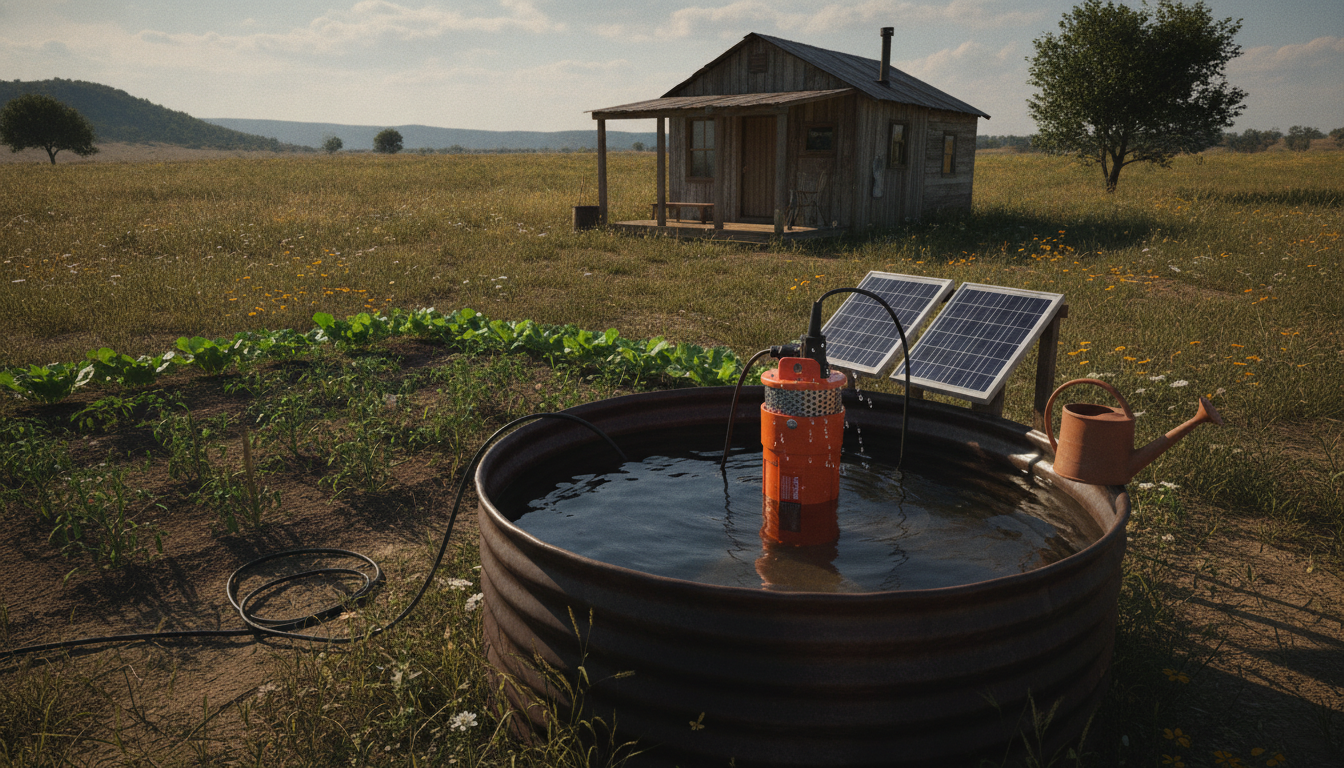 12V DC Solar Water Pump vs Deep Well Pumps (Off-Grid)