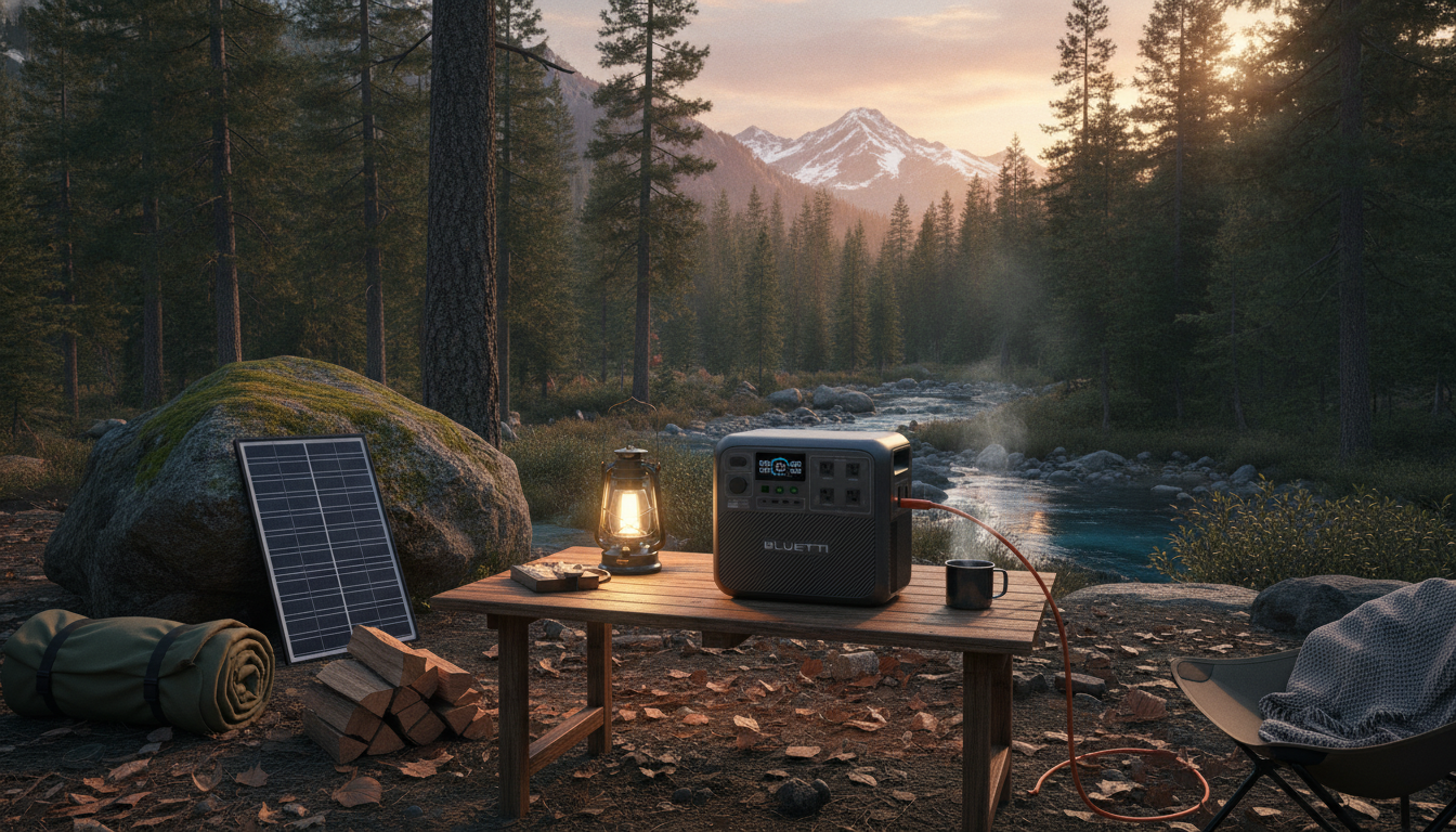 2000W 2073Wh LiFePO4 Power Station for Camping & Backup