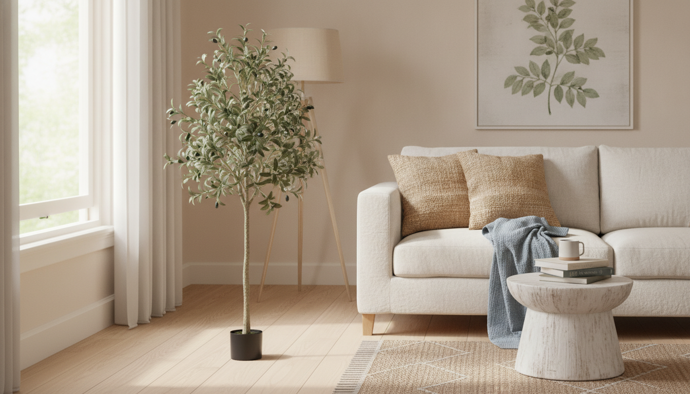 5ft Artificial Olive Tree: Style Tips, Placement & Care