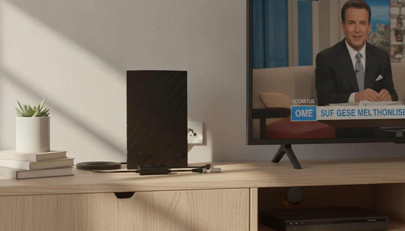 Indoor 500-Mile HDTV Antenna: Setup, Booster & Tips