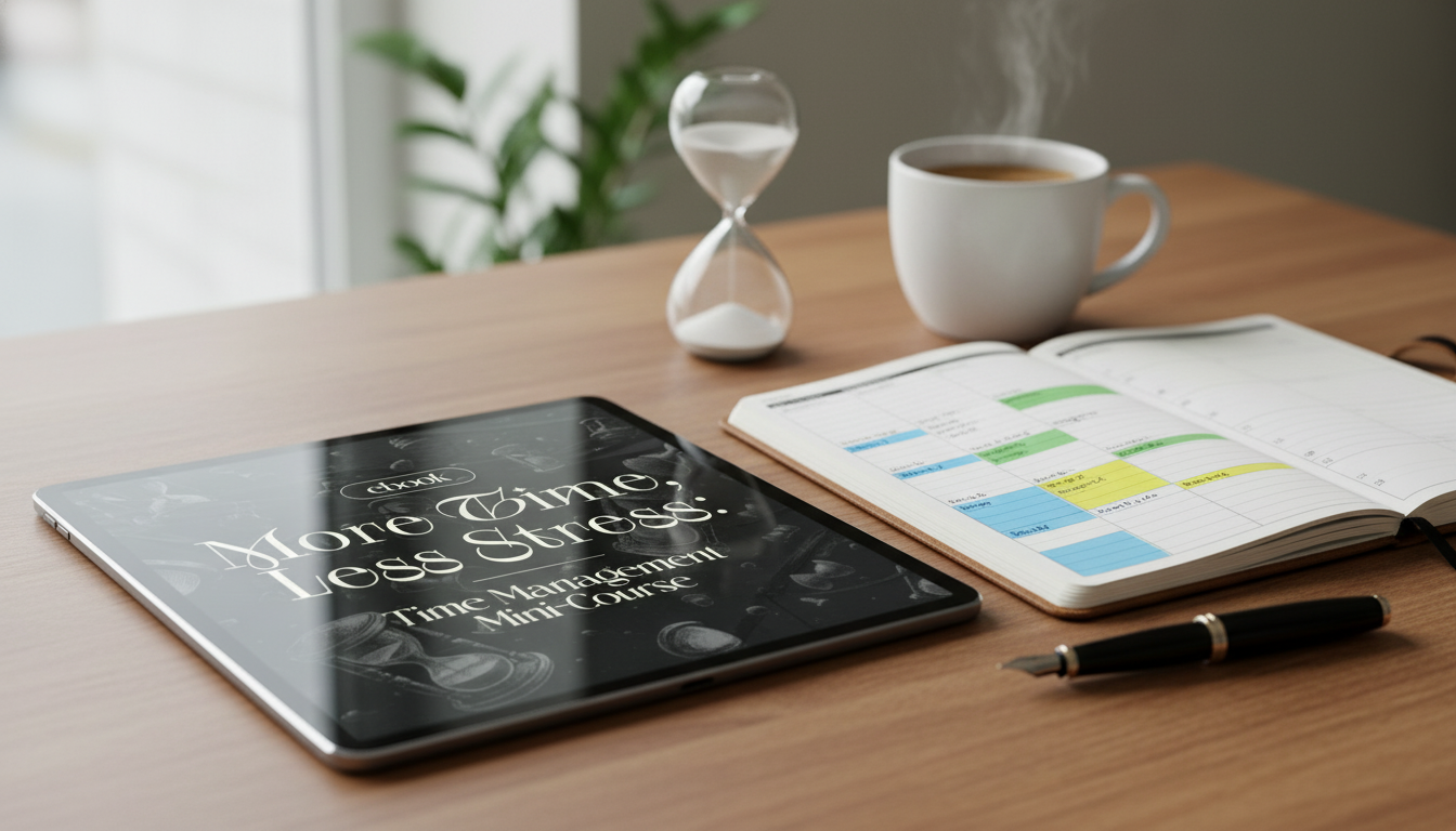 More Time, Less Stress: Plan Your Week in 15 Minutes