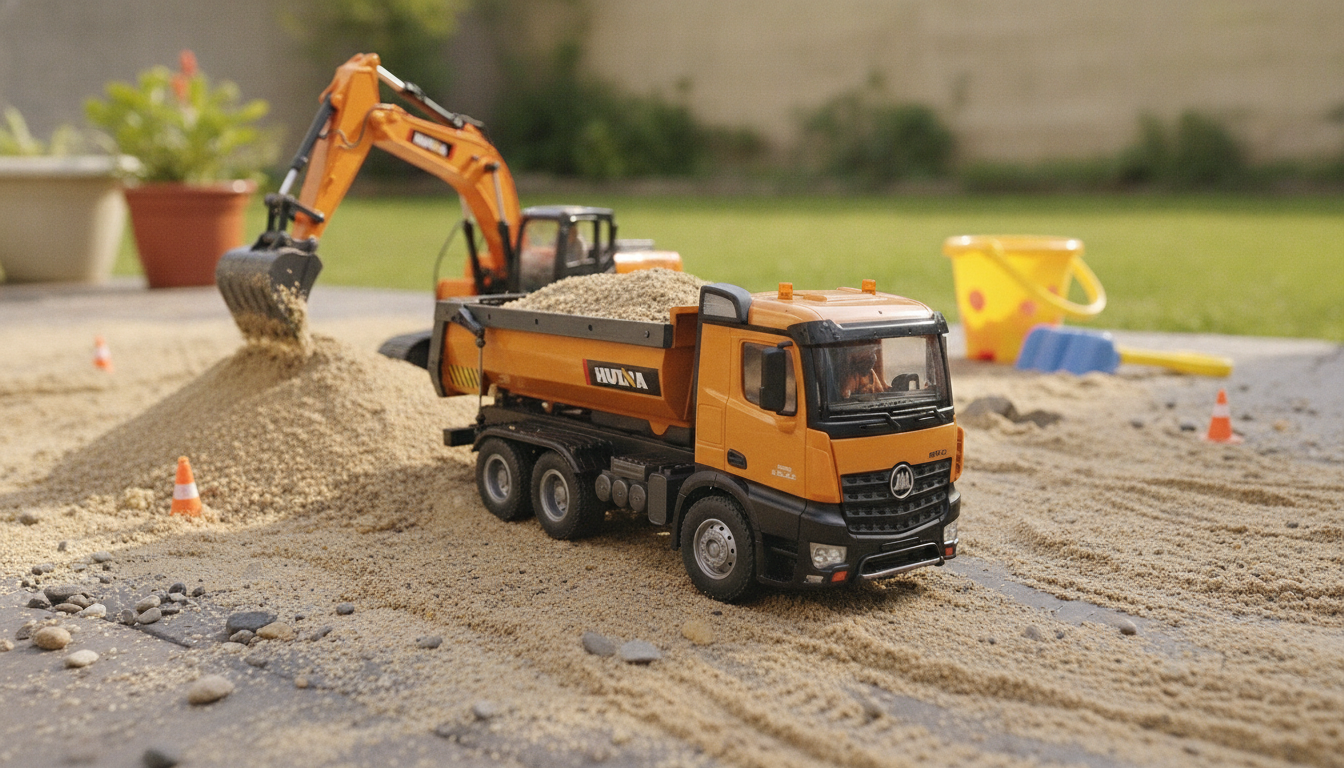 RC Excavator Dumper Truck: Dig, Haul, Dump Play Guide
