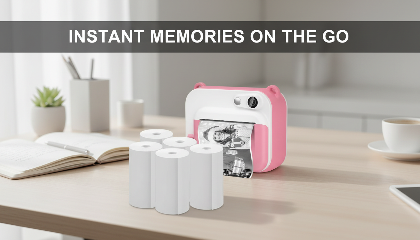 Thermal Paper Rolls for Kids Cameras: Fit & Print Tips