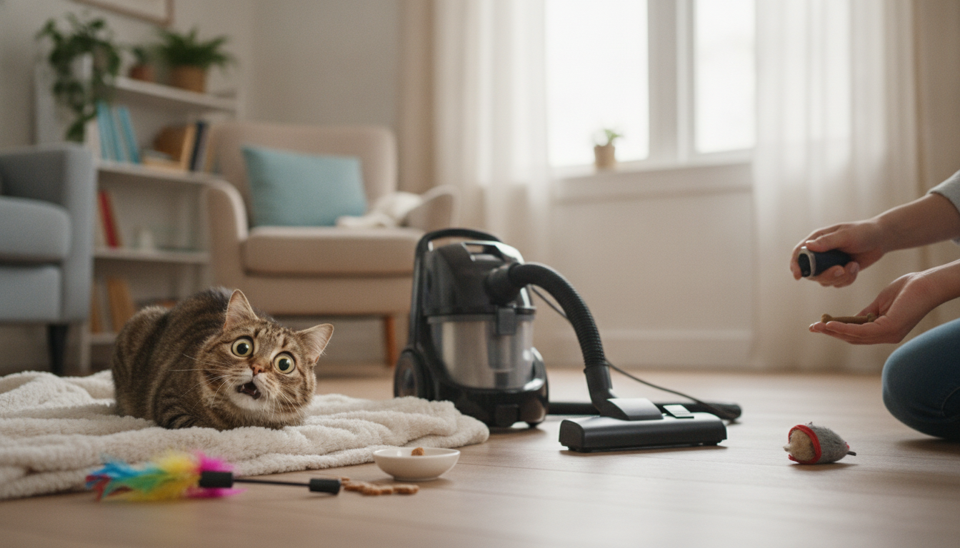 Vacuum Anxiety in Pets: Gentle Training That Works