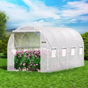 15x7x7 Walk-In Tunnel Greenhouse: Waterproof Cover Guide