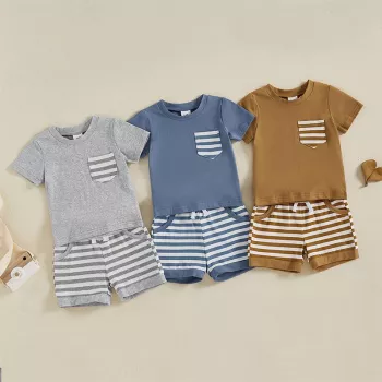 Baby Boy Summer Outfit Sets: Breathable, Easy Looks