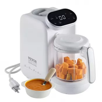 750ml 5-in-1 Baby Food Maker: Steam, Blend & Sterilize